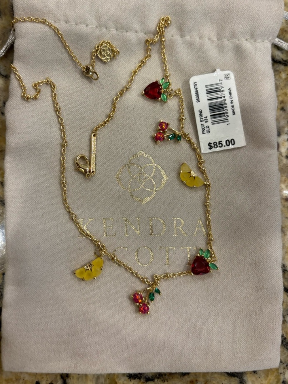 Kendra Scott fruit strand necklace - Picture 2 of 3